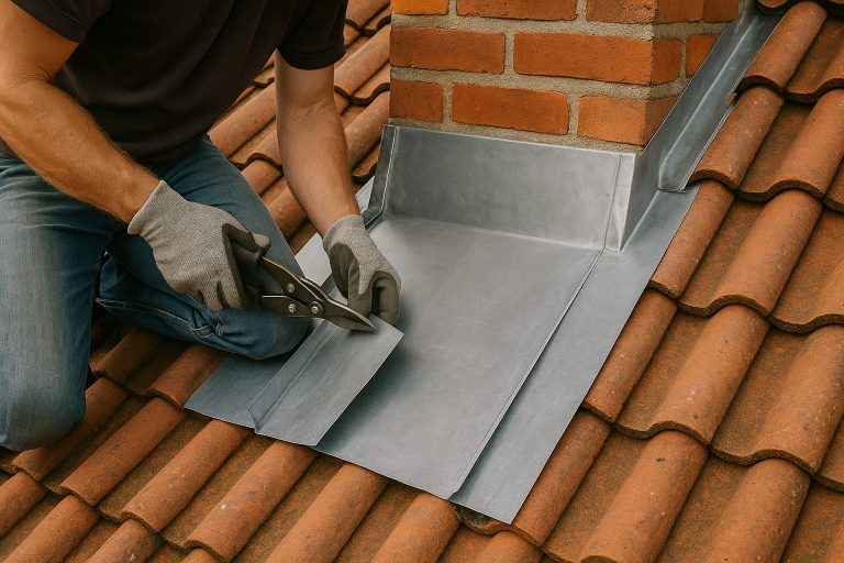 Comment faire un abergement de cheminée en zinc soi-même