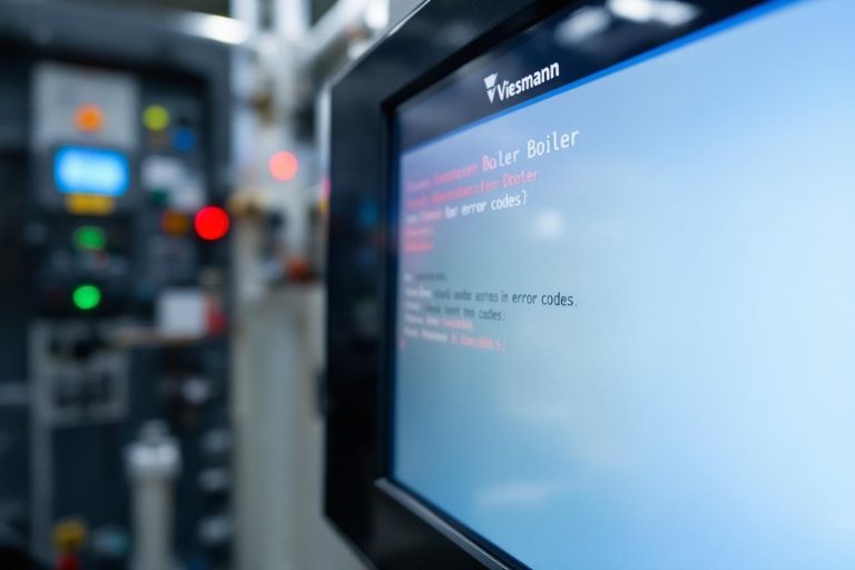 Code erreur chaudière Viessmann : la liste des codes fréquents