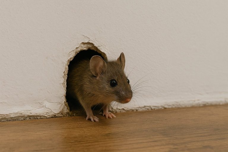 bête qui gratte dans les murs