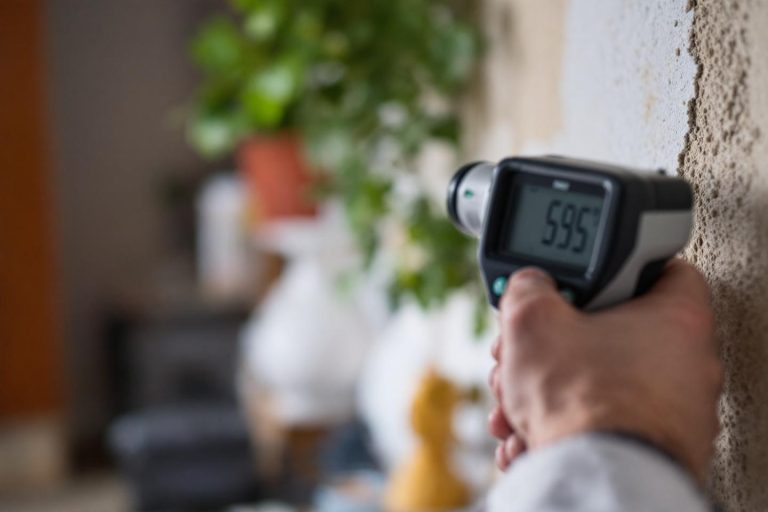 Quel est le taux d'humidité admissible dans les murs pour peindre​ ?